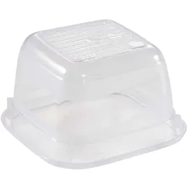 KEEEPER Frischhaltedose eckig blau 6,5 x 6,5 x 4 cm 90 ml 6-teiliges Set