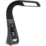 monzana LED Schreibtischlampe Lilly, schwarz