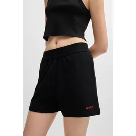 Hugo Shuffle Loungewear-Hose, Gummibund, Eingrifftaschen, für Damen, BLACK, S