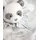 Doudou et Compagnie Schmusetuch Panda (20 cm)