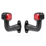 Wiltec 2X 6 LED Seitenleuchte 12V Positionsleuchte für Anhänger Begrenzungsleuchte für LKW