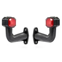 Wiltec 2X 6 LED Seitenleuchte 12V Positionsleuchte für Anhänger Begrenzungsleuchte für LKW