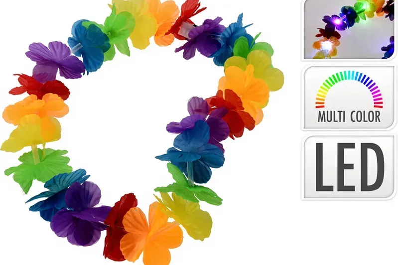 Blumenkranz mit LED