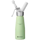 HENDI Sahnespender, 0,5L, Pastellgrün, ⌀80x(H)260mm