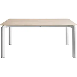 Beliani Feletto Gartentisch 180 x 90 x 75 cm Beige