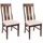 Mendler Esszimmerstuhl HWC-M58 Stoff creme 2er Set