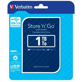 Verbatim Store 'n' Go 1 TB USB 3.0 blau 53200