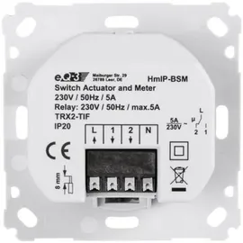 eQ-3 Homematic IP Schalt-Mess-Aktor für Markenschalter -