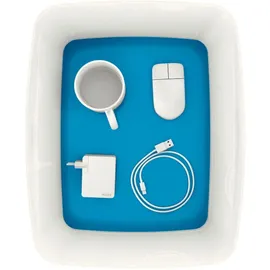Leitz MyBox Aufbewahrungsbox 38,5 x 31,8 x 19,8 cm 1-tlg. blau/weiß
