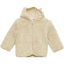 S.Oliver - Teddyplüsch-Jacke mit Öhrchen, Babys, Beige, 80