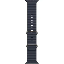 Apple Watch Ultra Ocean Armband 49 mm Navy Titan Schwarz