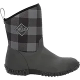 Muck Boots MUCK Damen II Mid Stiefelette, Schwarz/Grau kariert, 42 EU