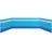 Outsunny Windschutz 725 x 140 cm Blau Polyester 2 St.