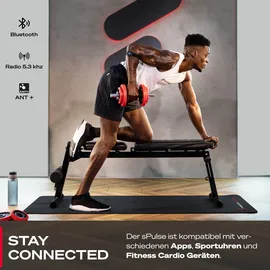 Sportstech sPulse Pulsgurt schwarz