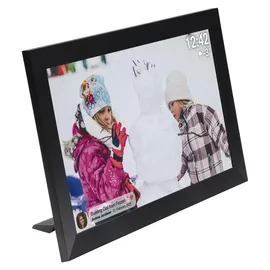 Denver PFF-1504 15,6′′ Frameo WLAN Bilderrahmen mit IPS & Touch - Schwarz