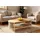 Haku-Möbel Couchtisch Eiche natur Kaschmirgrau 54 x 37 x 100 cm