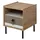 aea Kindermöbel Garnitur Kinderzimmer Bett Kinderbett Braun Holz Set 4tlg - Braun