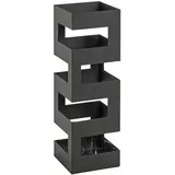 Haku-Möbel Schirmständer 16 x 16 x 48 schwarz