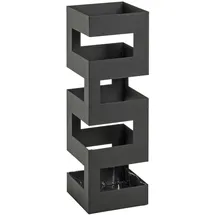 Haku-Möbel Schirmständer 16 x 16 x 48 schwarz