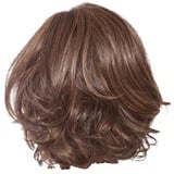 Perücke Damen, Perücke Kurz Lange Gewellte Perücken Lace Front Wig Human Hair, Perücke Damen Echthaar Synthetische Natürliche Lockige Hitzebeständige Faser Täglichen Gebrauch Perücke