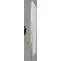 PANTO K502 rechts 98 x 198 cm weiß