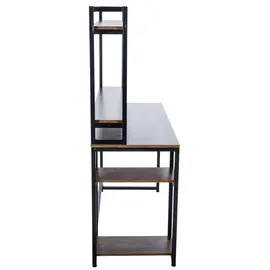 CLP Schreibtisch Billings Schwarz / Braun