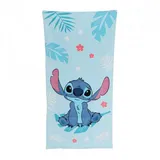 Jerry Fabrics Lilo und Stitch Handtuch 70 x 140 cm blau/mehrfarbig