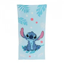 Jerry Fabrics Lilo und Stitch Handtuch 70 x 140 cm blau/mehrfarbig