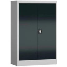 Classix Stahlschrank X-530298 anthrazit, lichtgrau 80,0 x 38,0 x 120,0 cm, aufgebaut