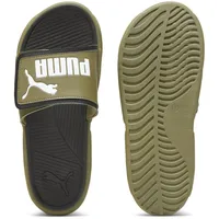 Puma Unisex Adults Royalcat Comfort Slide Sandals, Olive Drab-Puma White-Puma Black, 43 EU - 43 EU