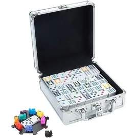 Longfield Mexican Train Double 12 Aluminiumkoffer