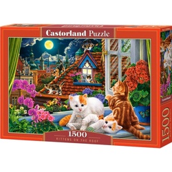 Castorland Kittens on the Roof (1500 Teile)