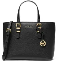 Michael Kors Quinn Small Umhängetasche Leder Black