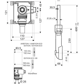 Schell Compact II WC-Druckspüler