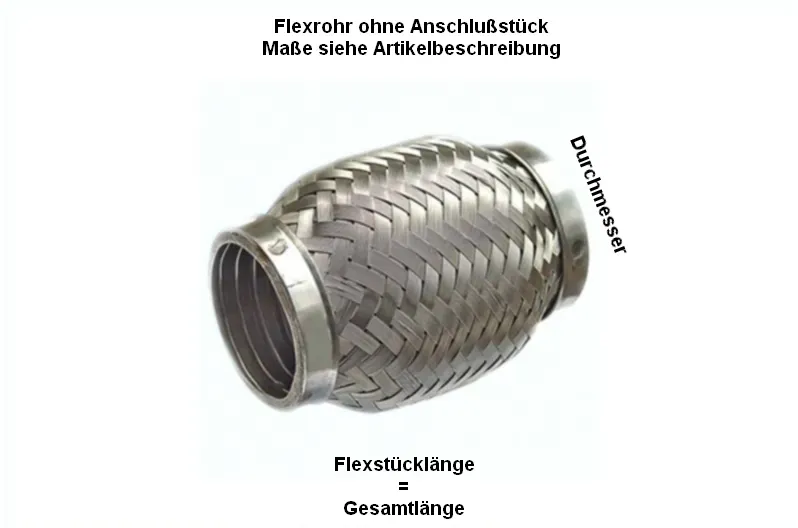 F.BECKER Flexrohr, Abgasanlage 50510052