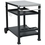 TAINO Grillwagen klein 12 kg Stahl Schwarz