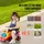 Vevor Ride Racer Aufsitzauto Rot
