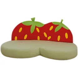 Kindersofa Erdbeere