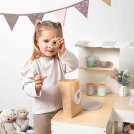 Musterkind Spielküche Robusta, weiss | natur,