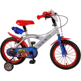 Avengers Kinderfahrrad - Jungen - 14 Zoll - Zwei Handbremsen - Grau