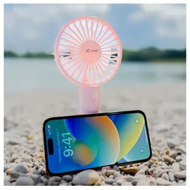 Xlayer Handyhalter mit Ventilator 1.200 mAh mit Dock Pink