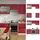 Vicco Küchenzeile Fame-Line 200 cm Bordeaux Hochglanz/Weiß