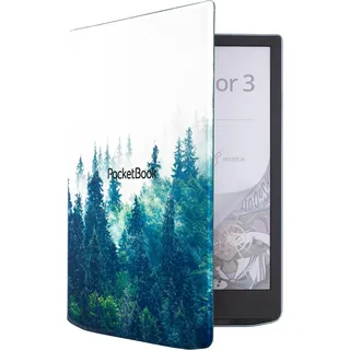 POCKETBOOK READERS GMBH PocketBook 7,8" Cover Flip Misty Forest Print für InkPad 4, InkPad Color 2 und InkPad Color 3