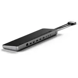 Satechi Dual Dock Stand mit NVMe, USB-C 3.1 [Stecker] (ST-DDSM)