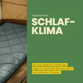bc-agentur Reise Bettenset 2tlg - Salbei - (135x200cm / 40x80cm)