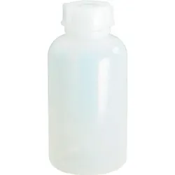 HÜnersdorff Weithalsflasche Gesamt-H.247mm Gesamt-D.120mm PE (LDPE) naturfarben Inh.2000ml