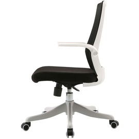 SIHOO Moderner ergonomischer Bürostuhl, Schreibtischstuhl, atmungsaktiv, Taillenstütze, anhebbare Armlehne schwarz