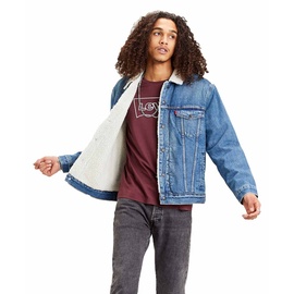 Levi's Type 3 Sherpa Trucker fable-medium wash M