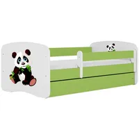 Raumhirsch furniture Kinderbett, Grün, Holzwerkstoff, Holzwerkstoff, 1 Schubladen, 80x160