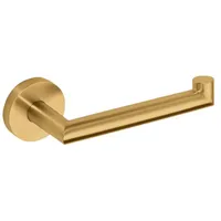 Brillantbad BABLO Papierrollenhalter ohne Deckel Messing Gold matt 70x175x55 mm für Bad & WC >> zum Bohren oder Kleben*